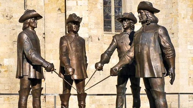 Les trois mousquetaires et ses variantes - Tous pour un, un pour tous