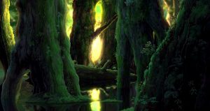 La forêt - Mononoke Hime