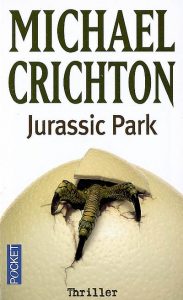 Couverture du roman Jurassic Park aux éditions Pocket.