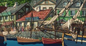 le port - Miyazaki - Hauru no Ugoku Shiro